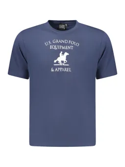 Stilvolles U.S. GRAND POLO Herren T-Shirt Blau leihen