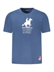 U.S. GRAND POLO Herren T-Shirt Blau | online kaufen