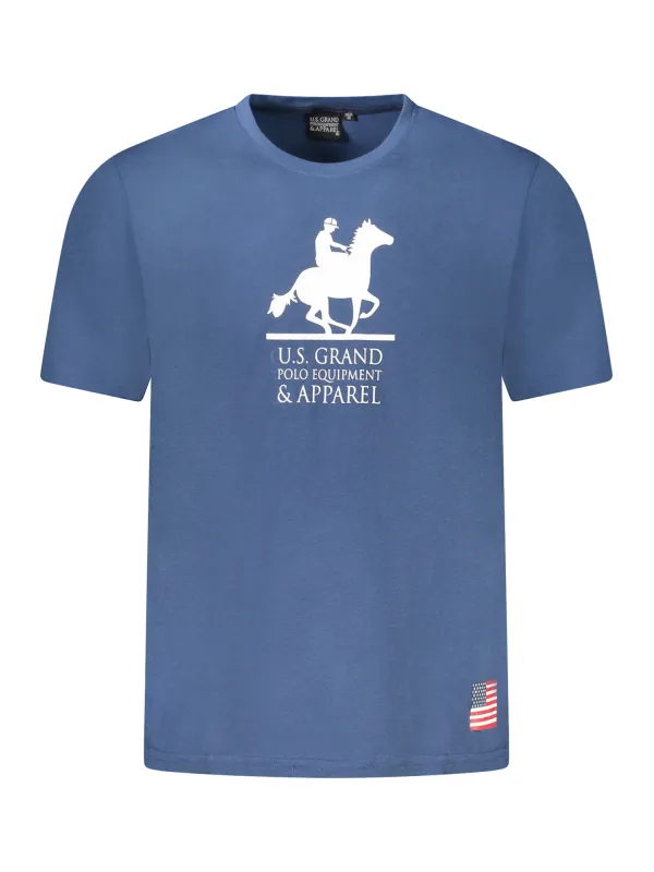 U.S. GRAND POLO Herren T-Shirt Blau | online kaufen