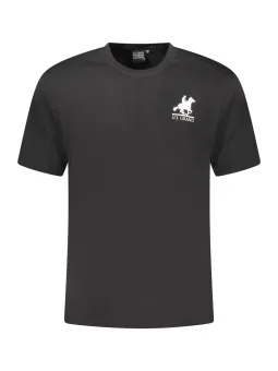 Schwarzes Herren T-Shirt leihen - U.S. GRAND POLO Verleih