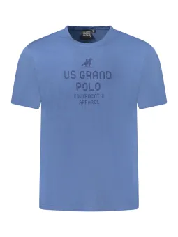U.S. GRAND POLO Herren T-Shirt Blau | online kaufen