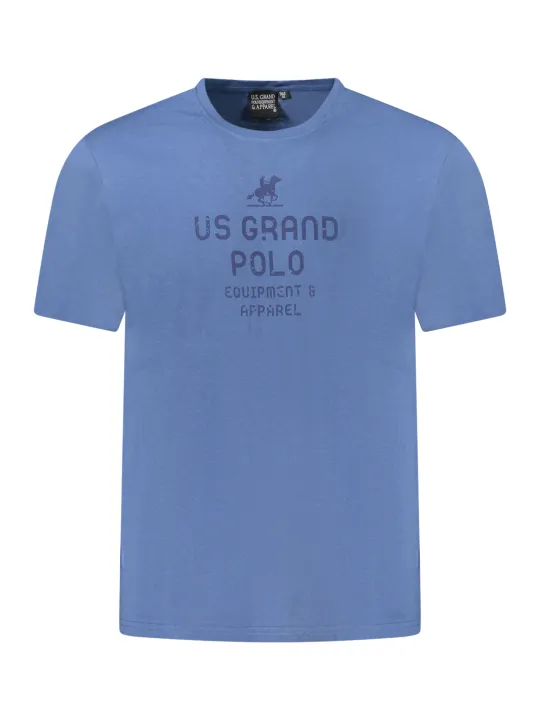 U.S. GRAND POLO Herren T-Shirt Blau | online kaufen