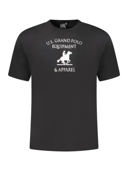 U.S. GRAND POLO Herren T-Shirt Schwarz mieten | Flex-Fashion