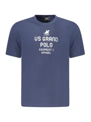 U.S. GRAND POLO Herren T-Shirt Blau | online kaufen