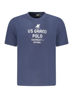 U.S. GRAND POLO Herren T-Shirt Blau | online kaufen