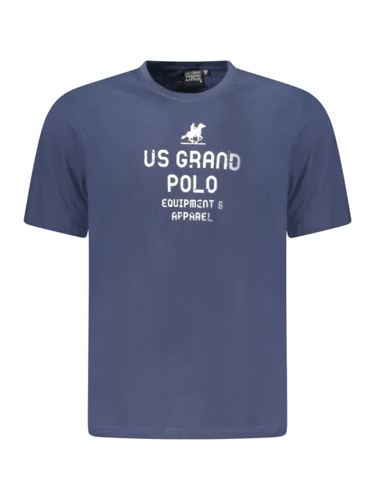 U.S. GRAND POLO Herren T-Shirt Blau | online kaufen