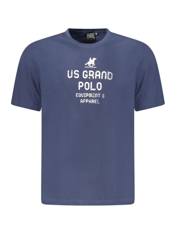 U.S. GRAND POLO Herren T-Shirt Blau | online kaufen