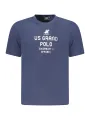 U.S. GRAND POLO Herren T-Shirt Blau | online kaufen