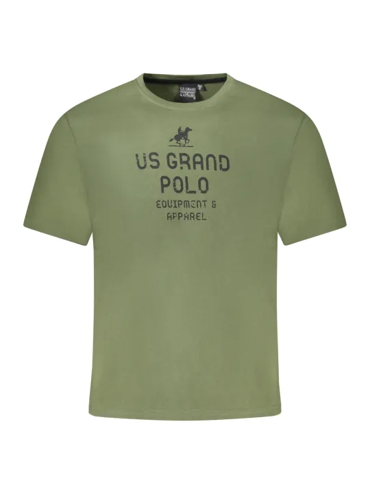 U.S. GRAND POLO Herren T-Shirt Grün | online kaufen