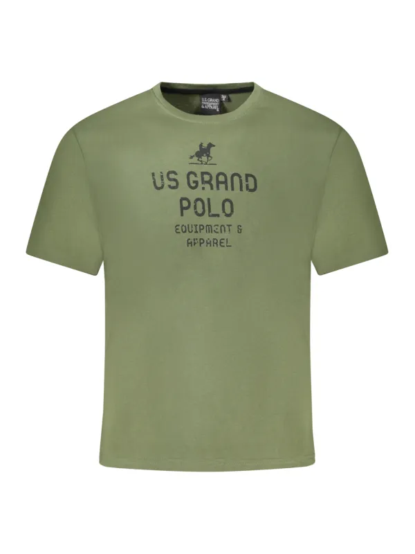 U.S. GRAND POLO Herren T-Shirt Grün | online kaufen
