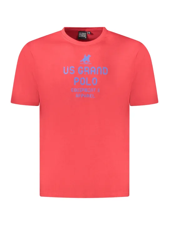 U.S. GRAND POLO Herren T-Shirt Rot | online kaufen