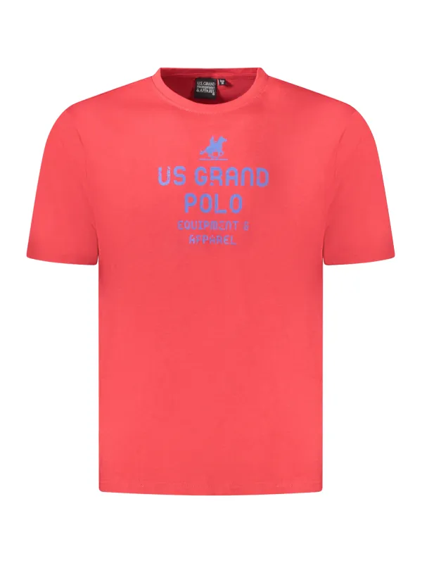 U.S. GRAND POLO Herren T-Shirt Rot | online kaufen