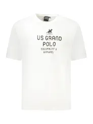 U.S. GRAND POLO Herren T-Shirt Weiß | online kaufen