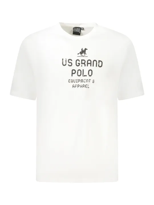 U.S. GRAND POLO Herren T-Shirt Weiß | online kaufen