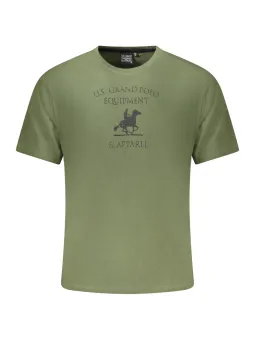 U.S. GRAND POLO Herren T-Shirt Grün | online kaufen