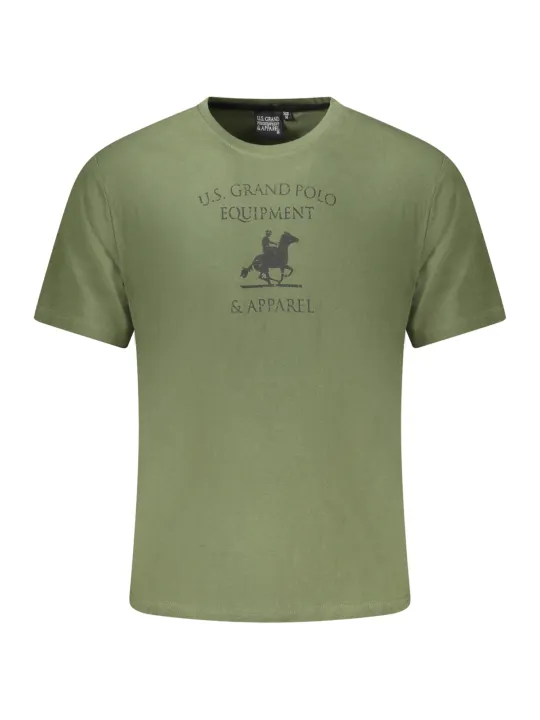 U.S. GRAND POLO Herren T-Shirt Grün | online kaufen
