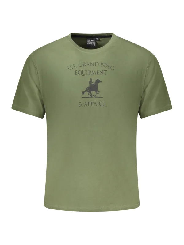 U.S. GRAND POLO Herren T-Shirt Grün | online kaufen