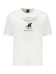 U.S. GRAND POLO Herren T-Shirt Weiß | online kaufen