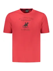 U.S. GRAND POLO Herren T-Shirt Rot | online kaufen