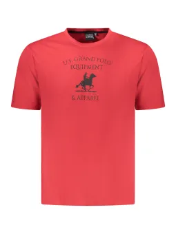 Rotes Herren T-Shirt mieten – U.S. GRAND POLO Verleih-Shop