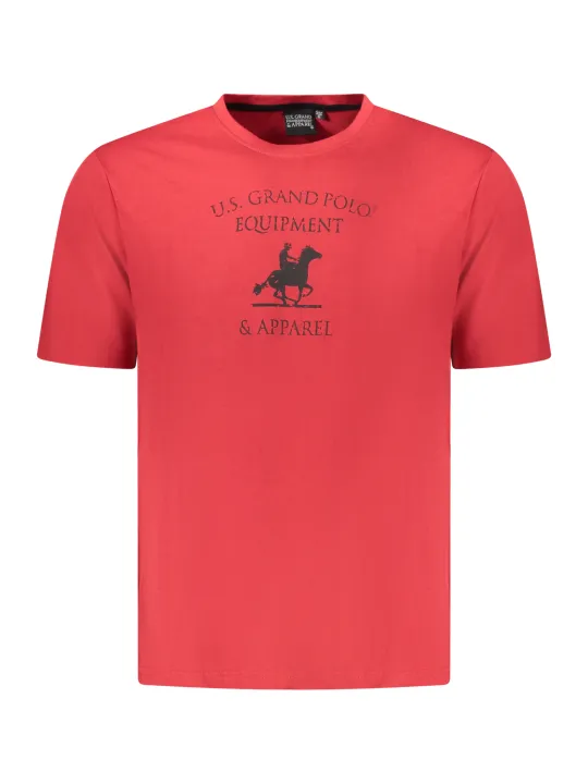 U.S. GRAND POLO Herren T-Shirt Rot | online kaufen