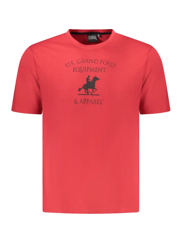 U.S. GRAND POLO Herren T-Shirt Rot | online kaufen