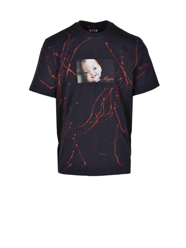 T-Shirt Dario Argento X Msgm - Dario Argento X Msgm T-Shirt Uomo 300,00 €  | Planet-Deluxe