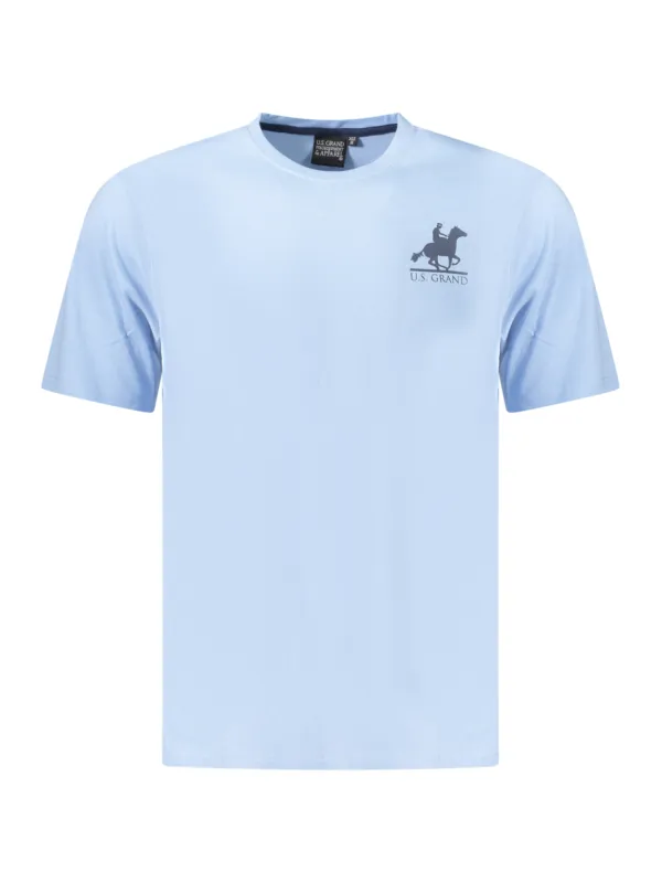 U.S. GRAND POLO Herren T-Shirt Hellblau | online kaufen