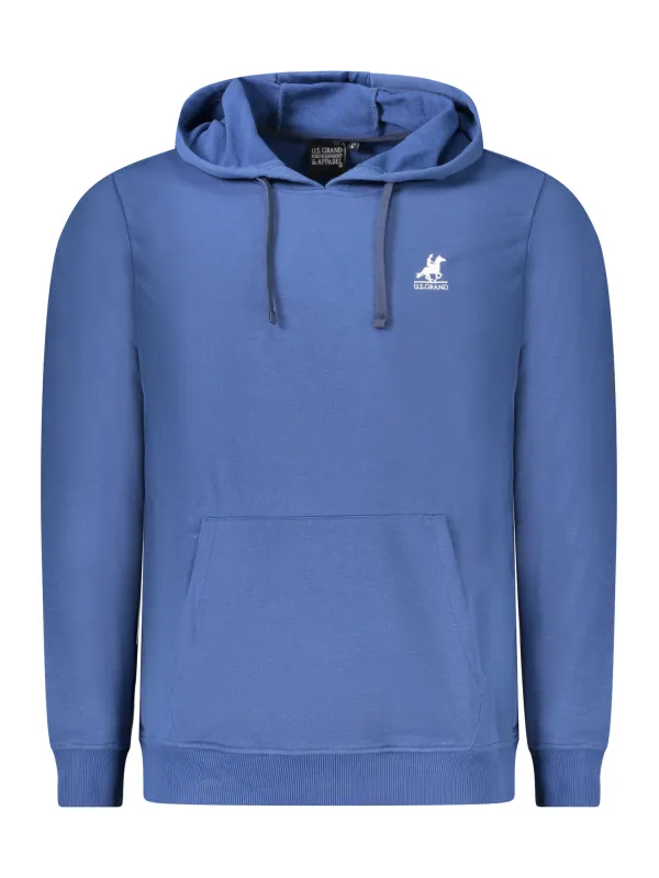 U.S. GRAND POLO Herren KAPUZEN-SWEATSHIRT Blau