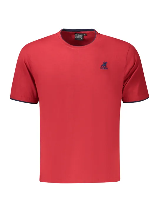 U.S. GRAND POLO Herren T-Shirt Rot | online kaufen