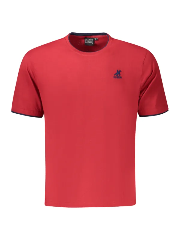 U.S. GRAND POLO Herren T-Shirt Rot | online kaufen