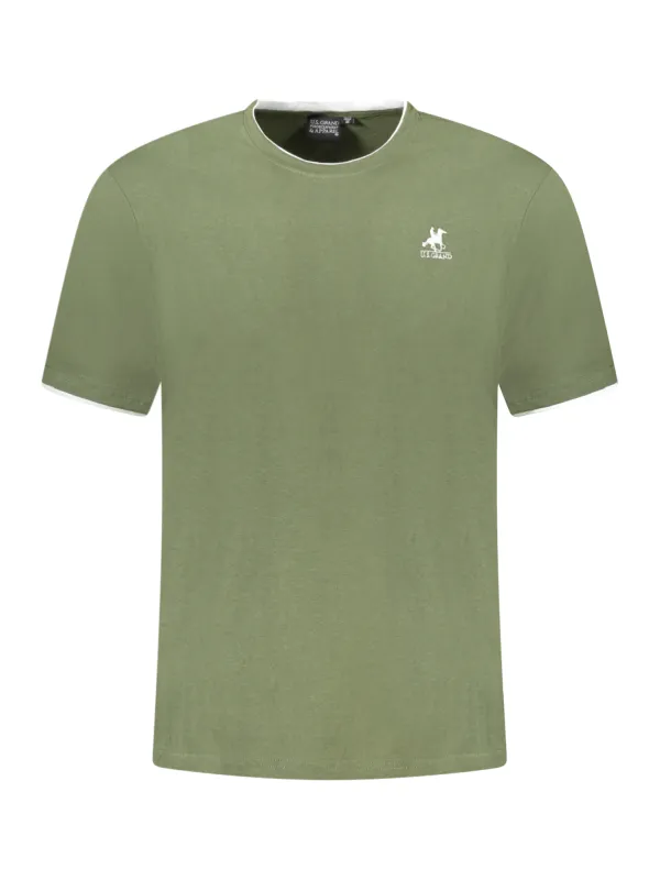 U.S. GRAND POLO Herren T-Shirt Grün | online kaufen