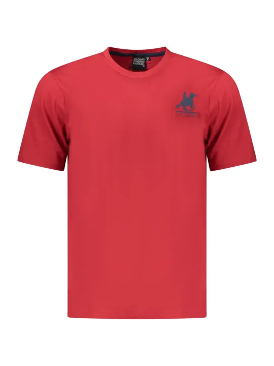 U.S. GRAND POLO Herren T-Shirt Rot | online kaufen