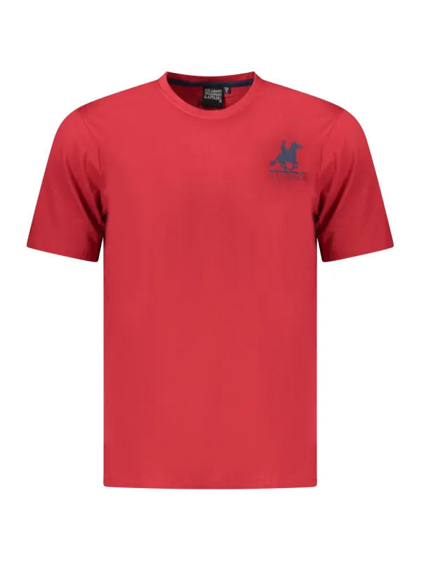 U.S. GRAND POLO Herren T-Shirt Rot | online kaufen