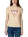 Guess T-Shirt rotes Dreieck-Logo