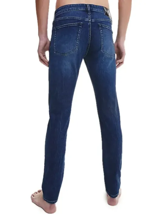Helle blaue Straight-Leg Calvin Klein Jeans