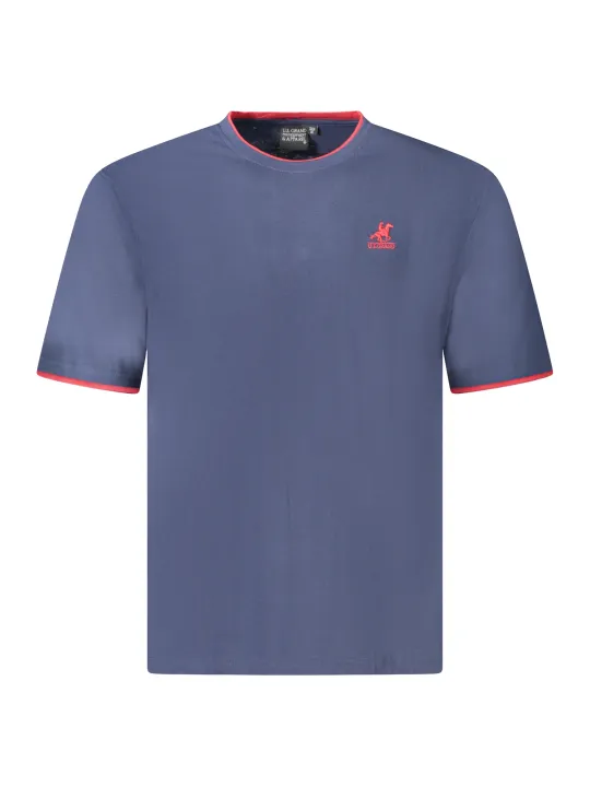U.S. GRAND POLO Herren T-Shirt Blau | online kaufen