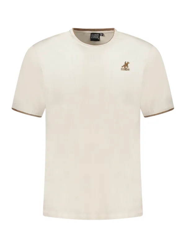 U.S. GRAND POLO Herren T-Shirt Beige | online kaufen