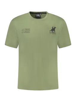 Mieten: U.S. GRAND POLO Herren T-Shirt Grün – Flex-Fashion