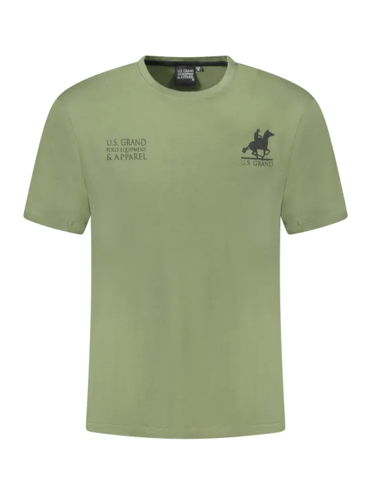 U.S. GRAND POLO Herren T-Shirt Grün | online kaufen