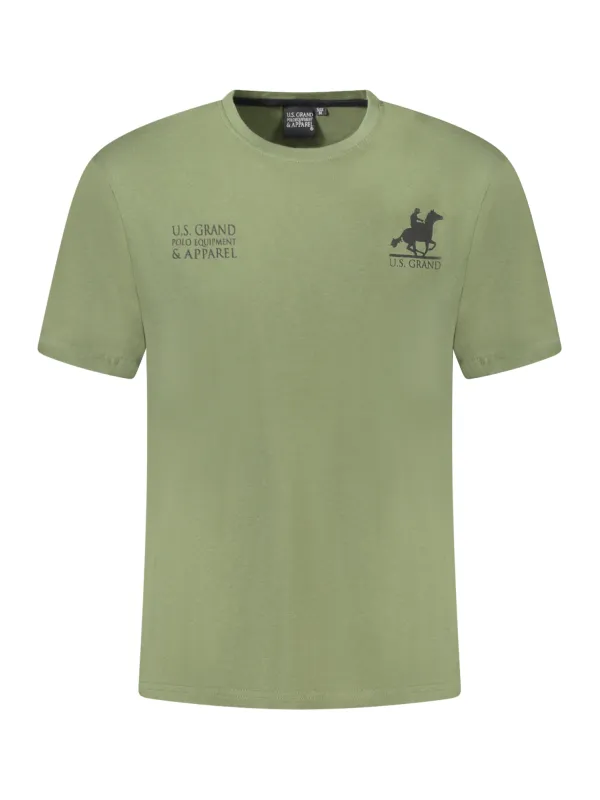 U.S. GRAND POLO Herren T-Shirt Grün | online kaufen