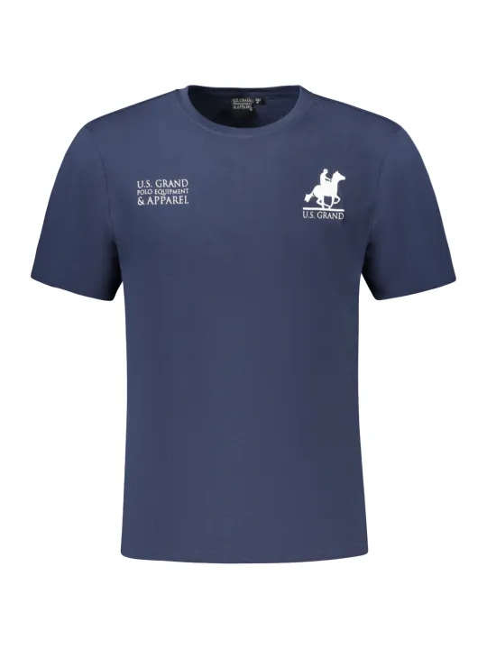 U.S. GRAND POLO Herren T-Shirt Blau | online kaufen