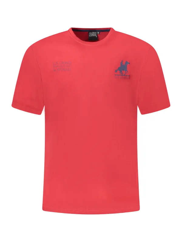 U.S. GRAND POLO Herren T-Shirt Rot | online kaufen