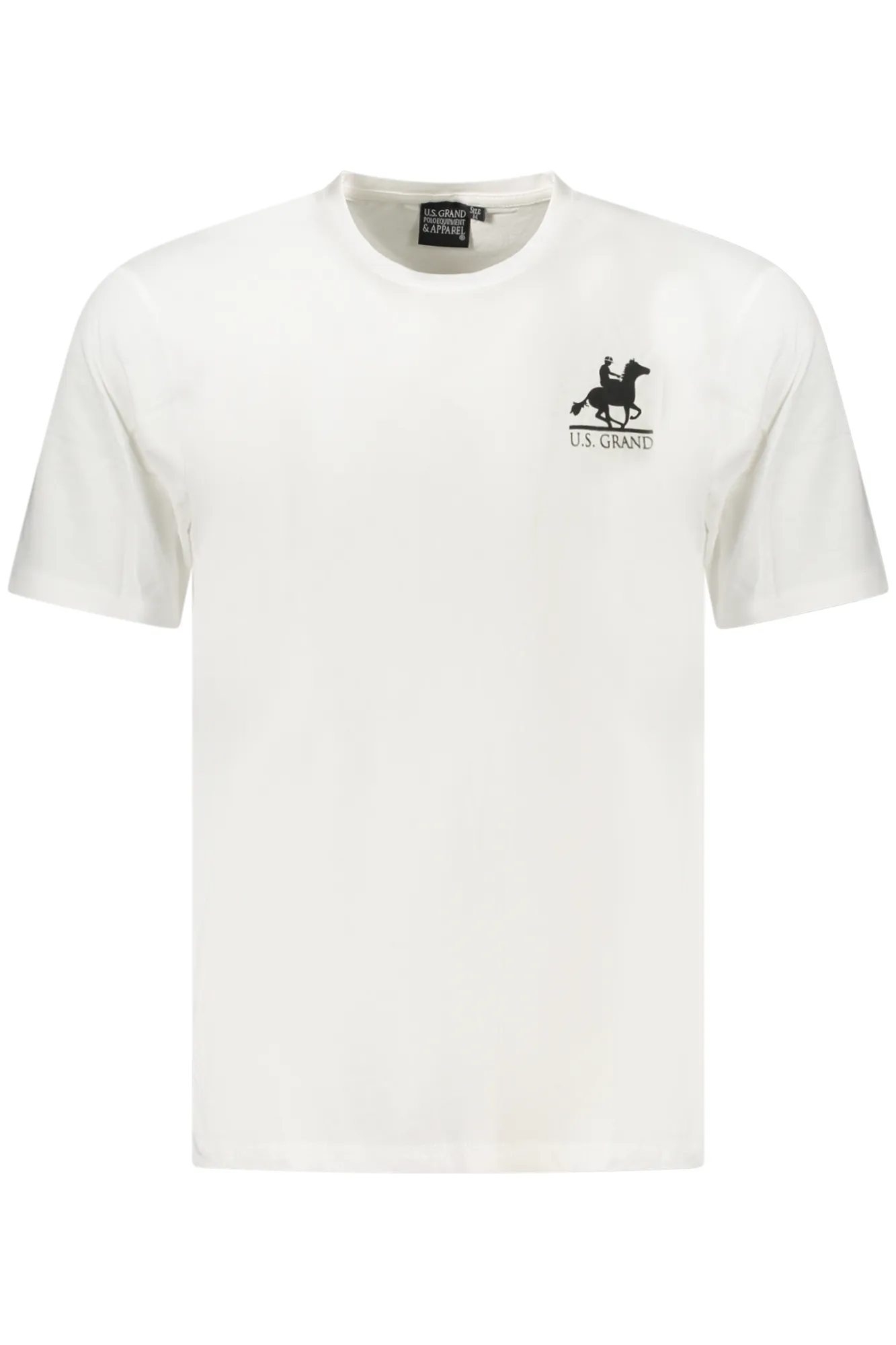 Herren T-Shirt Weiß AU02647_BI6BIANC