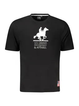 Mieten Sie U.S. GRAND POLO Herren T-Shirt Schwarz – Flex-Fashion