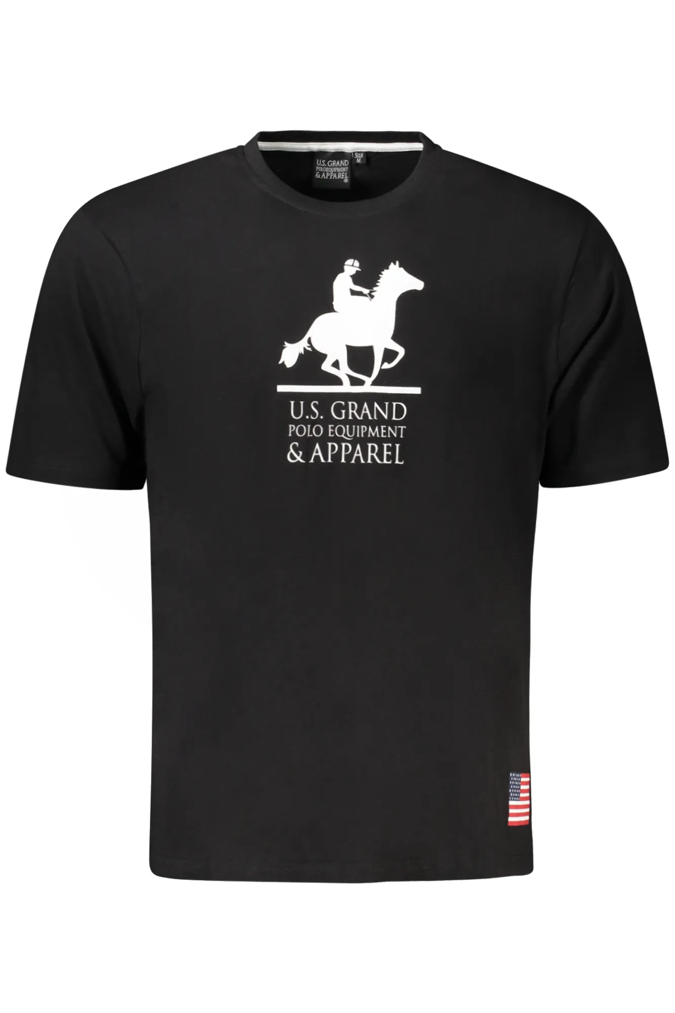 Herren T-Shirt Schwarz AU02650_NE23NERO