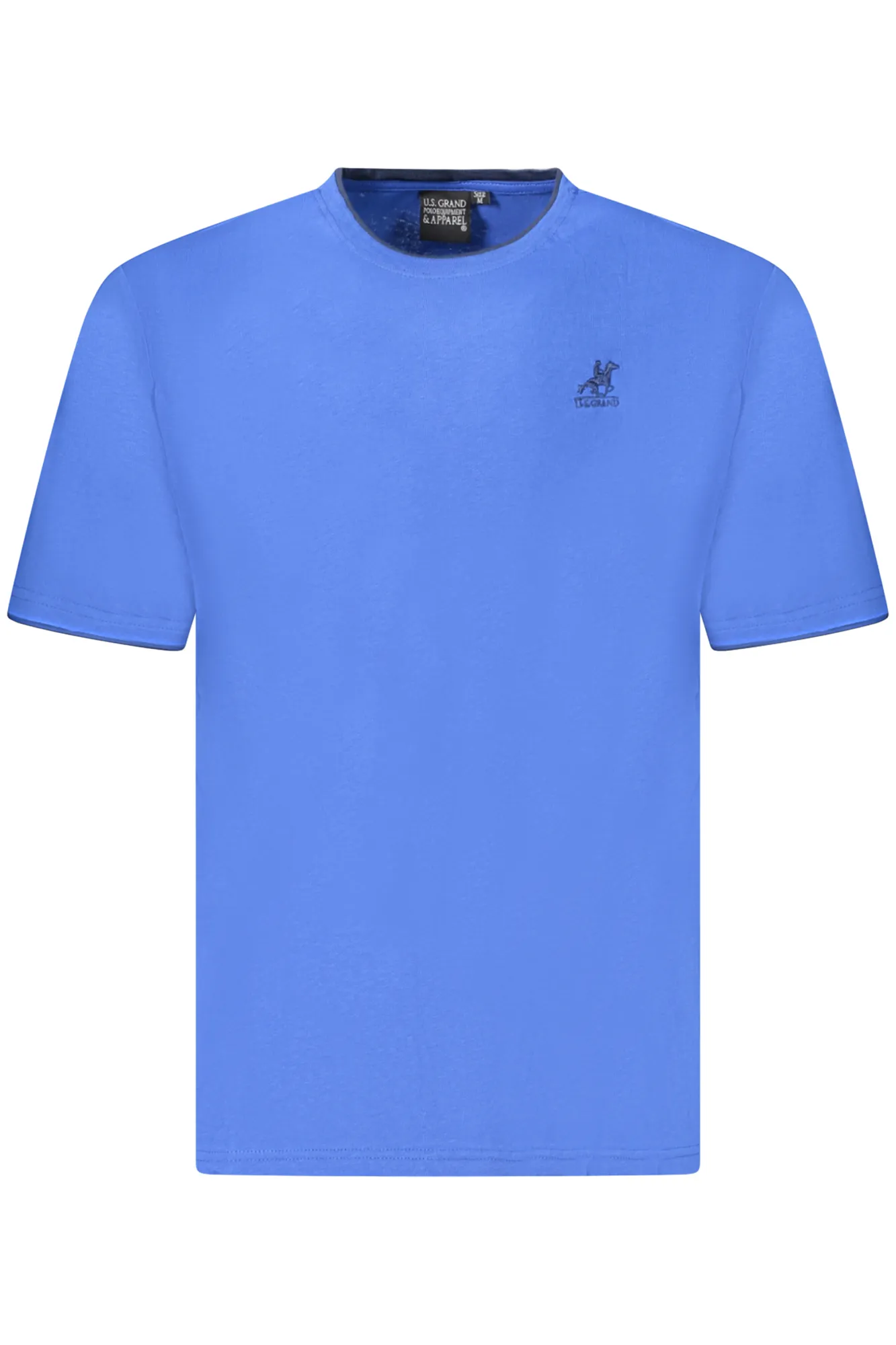 Herren T-Shirt Blau AU02644_BL3AZZUR