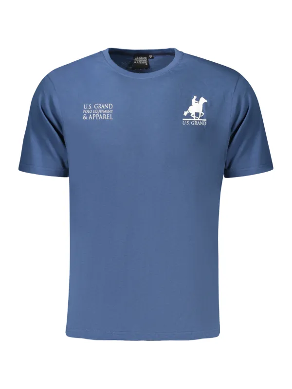 U.S. GRAND POLO Herren T-Shirt Blau | online kaufen
