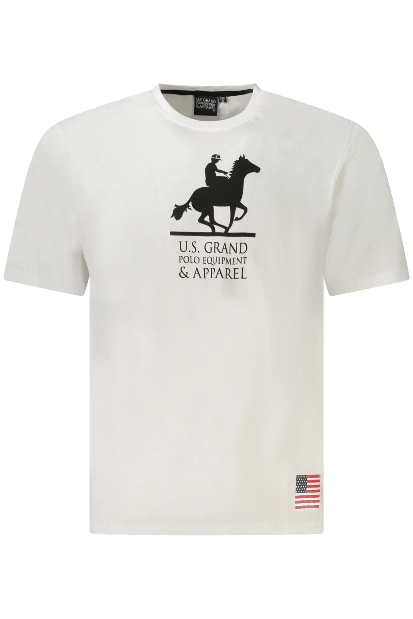 Herren T-Shirt Weiß AU02650_BI6BIANC