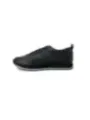 Schwarze Calvin Klein Ledersneakers